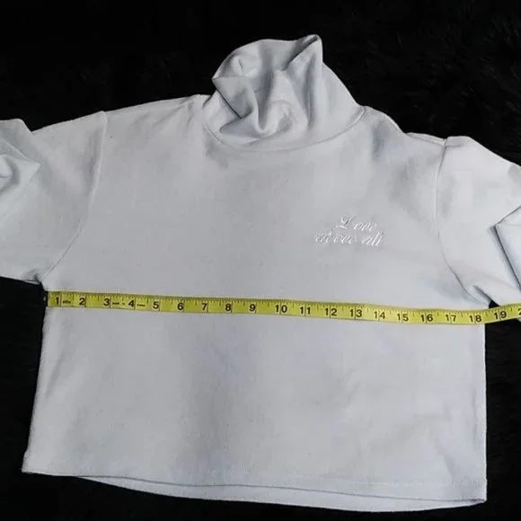 URBAN NATION XS BLUE SWEATER - Picture 8 of 11